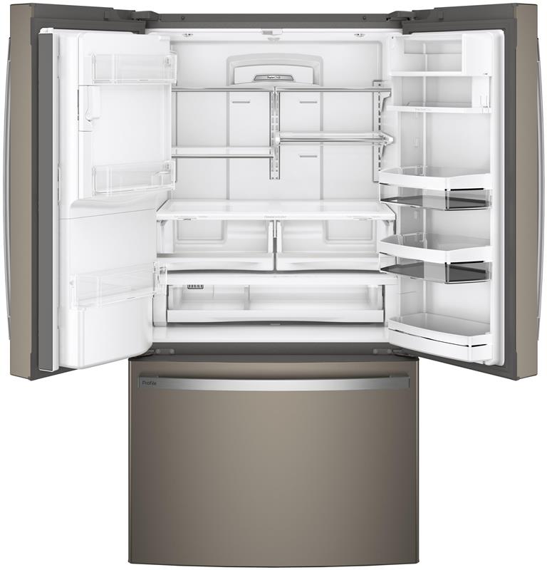 GE Profile(TM) Series ENERGY STAR(R) 27.7 Cu. Ft. French-Door Refrigerator with Hands-Free AutoFill-(PFE28KMKES)