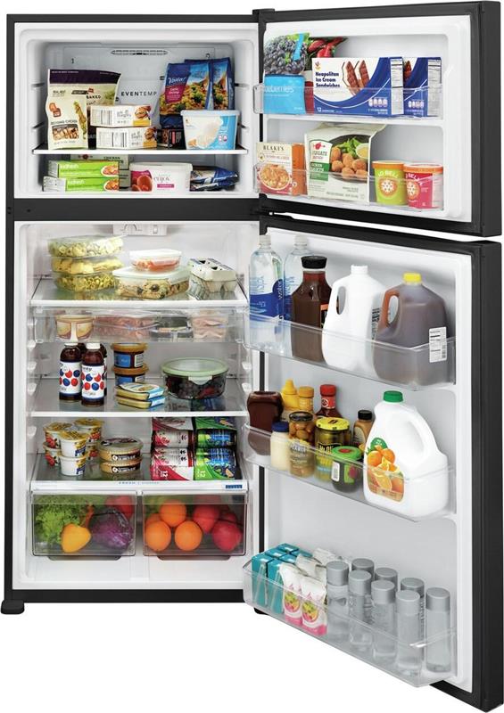 Frigidaire 20.0 Cu. Ft. Top Freezer Refrigerator-(FFHT2045VB)