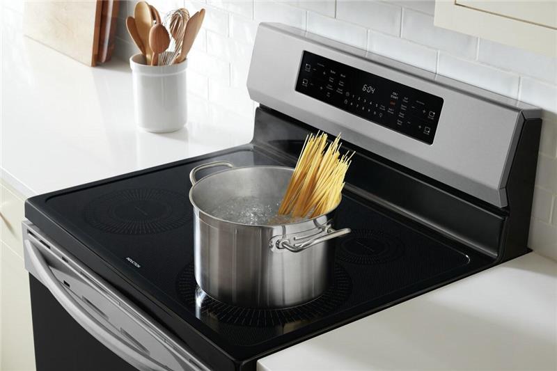 Frigidaire Gallery 30" Freestanding Induction Range with Air Fry-(GCRI3058AF)