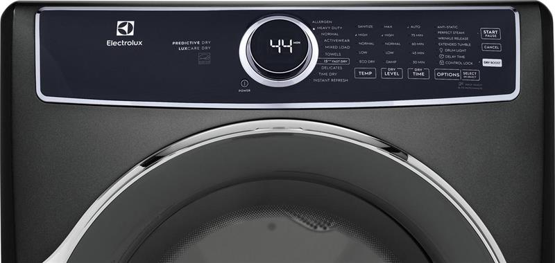 Electrolux Front Load Perfect Steam(TM) Gas Dryer with Predictive Dry(TM) and Instant Refresh - 8.0 Cu. Ft.-(ELFG7537AT)