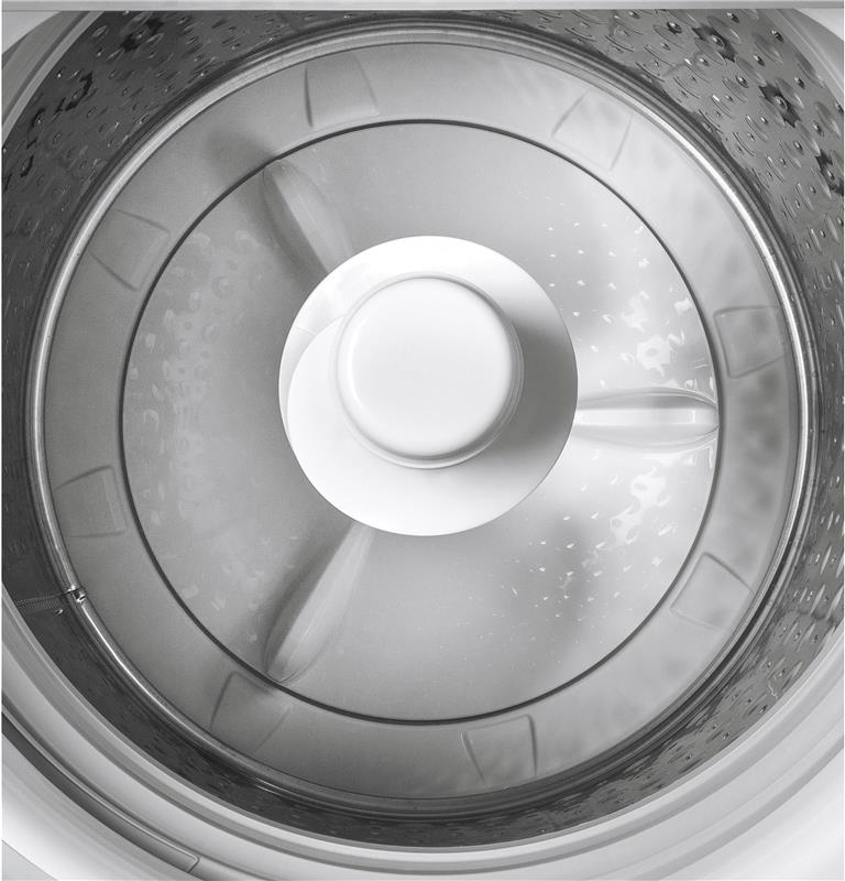 GE(R) 5.0 cu. ft. Capacity Smart Washer with Sanitize w/Oxi and SmartDispense-(GTW845CSNWS)