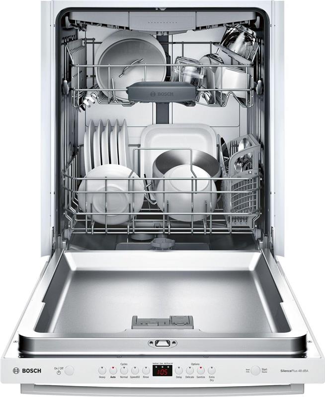 100 Series Dishwasher 24" White-(SHXM4AY52N)