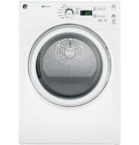 GE(R) 7.0 Cu. Ft. capacity Dura Drum electric Dryer-(GFDN110EDWW)