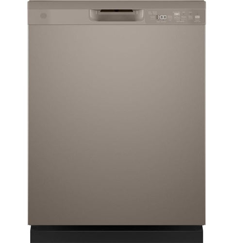 GE(R) Front Control with Plastic Interior Dishwasher with Sanitize Cycle & Dry Boost-(GDF550PMRES)