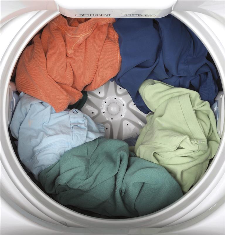 GE(R) Space-Saving 2.8 cu. ft. Capacity Portable Washer with Stainless Steel Basket-(GNW128PSMWW)