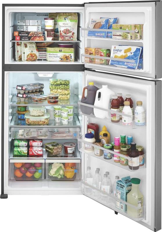 Frigidaire Gallery 20.0 Cu. Ft. Top Freezer Refrigerator-(FGHT2055VF)
