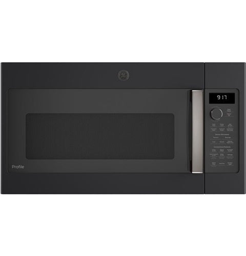 GE Profile(TM) 1.7 Cu. Ft. Convection Over-the-Range Microwave Oven-(PVM9179FRDS)