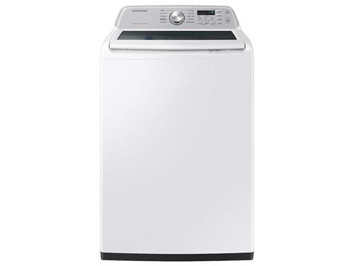 4.7 cu. ft. Large Capacity Smart Top Load Washer with Active WaterJet in White-(WA47CG3500AWA4)