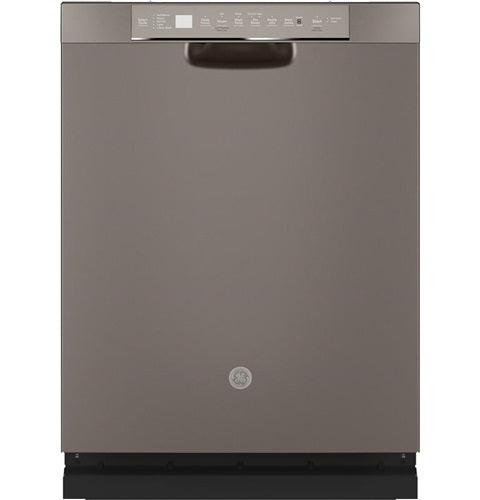 GE(R) Front Control with Stainless Steel Interior Dishwasher with Sanitize Cycle & Dry Boost-(GDF645SMNES)