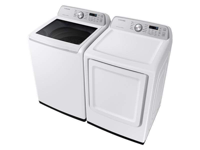 7.4 cu. ft. Smart Electric Dryer with Sensor Dry in White-(DVE47CG3500WA3)