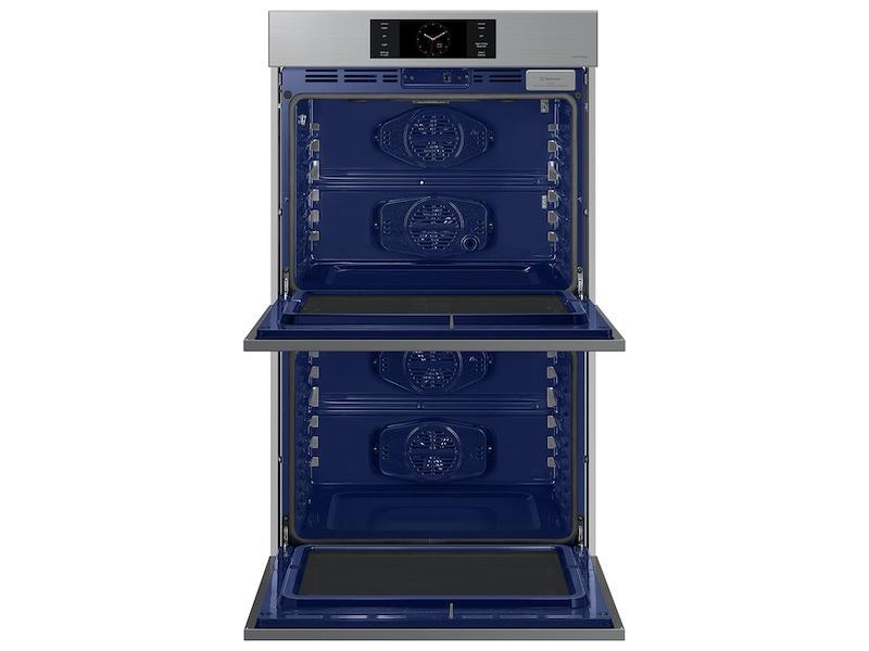 Bespoke 30" Stainless Steel Double Wall Oven with AI Pro Cooking(TM) Camera-(NV51CG700DSRAA)