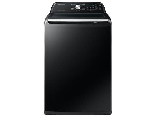 4.7 cu. ft. Large Capacity Smart Top Load Washer with Active WaterJet in Brushed Black-(WA47CG3500AVA4)