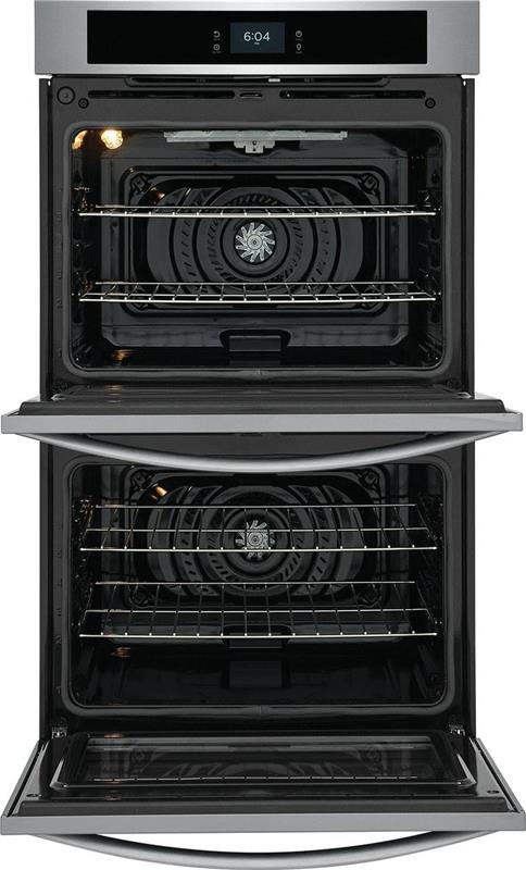 Frigidaire 30" Double Electric Wall Oven with Fan Convection-(FCWD3027AS)