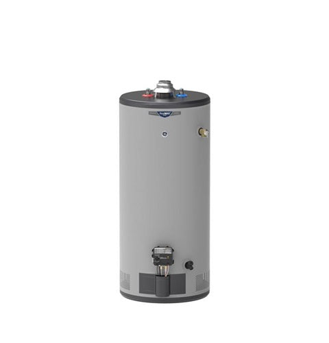GE RealMAX Premium 40-Gallon Short Natural Gas Atmospheric Water Heater-(GG40S10BXR)