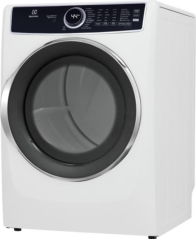 Electrolux Front Load Perfect Steam(TM) Electric Dryer with Predictive Dry(TM) and Instant Refresh - 8.0 Cu. Ft.-(ELFE7537AWSD8068)