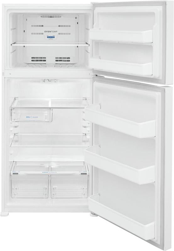 Frigidaire 18.3 Cu. Ft. Top Freezer Refrigerator-(FFTR1835VW)