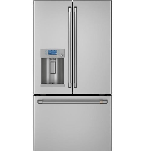 Caf(eback)(TM) ENERGY STAR(R) 27.7 Cu. Ft. Smart French-Door Refrigerator with Hot Water Dispenser-(CFE28TP2MS1)