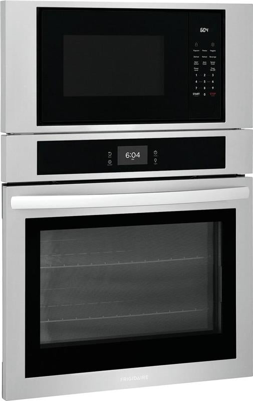 Frigidaire 30" Electric Microwave Combination Oven with Fan Convection-(FCWM3027AS)