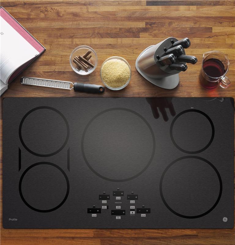 GE Profile(TM) 36" Built-In Touch Control Induction Cooktop-(PHP9036BMTS)