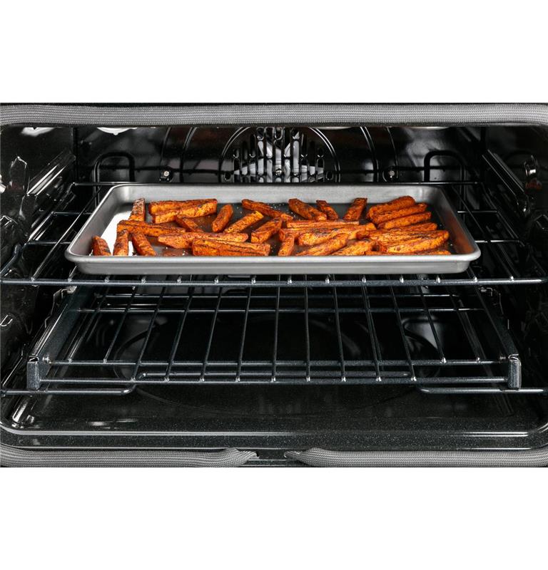 Caf(eback)(TM) 30" Smart Slide-In, Front-Control, Dual-Fuel, Double-Oven Range with Convection-(C2S950P3MD1)