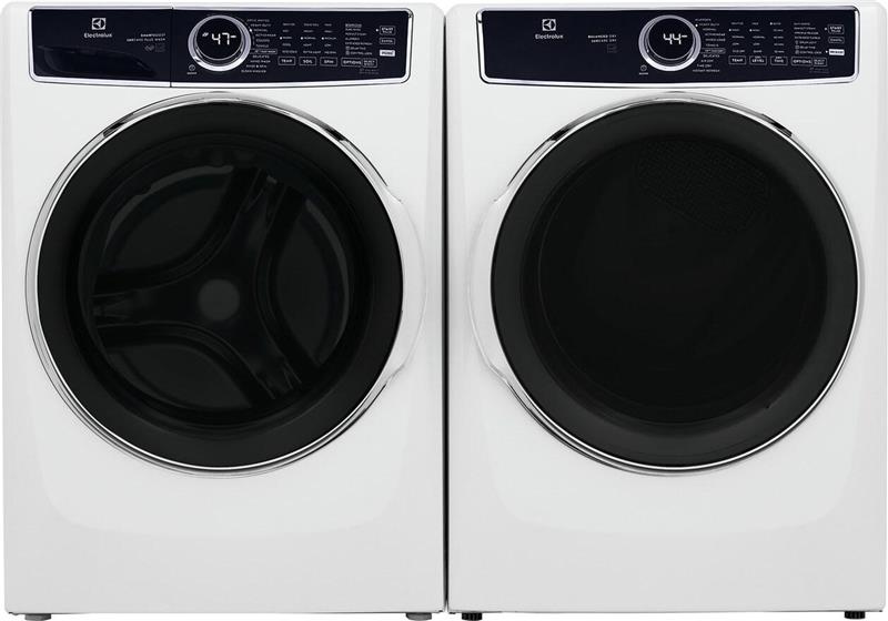 Electrolux Front Load Perfect Steam(TM) Electric Dryer with Balanced Dry(TM) and Instant Refresh - 8.0 Cu. Ft.-(ELFE7637AW)