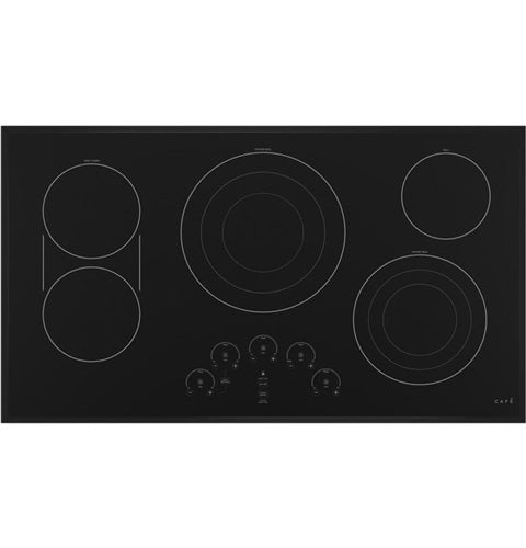 Caf(eback)(TM) 36" Touch-Control Electric Cooktop-(CEP90361NBB)