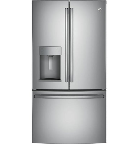 GE(R) ENERGY STAR(R) 27.7 Cu. Ft. French-Door Refrigerator-(GFE28GSKSS)