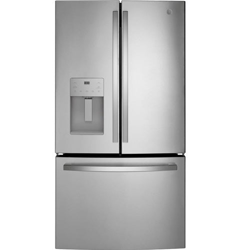 GE(R) ENERGY STAR(R) 25.6 Cu. Ft. French-Door Refrigerator-(GFE26JSMSS)