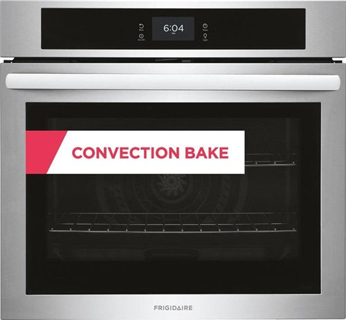 Frigidaire 30" Single Electric Wall Oven with Fan Convection-(FCWS3027AS)