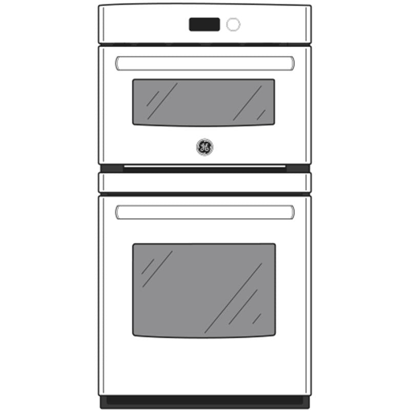 GE(R) 27" Built-In Combination Microwave/Oven-(JK3800DHWW)
