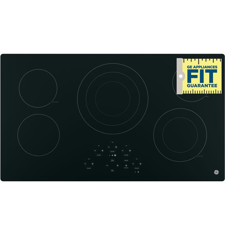 GE(R) 36" Built-In Touch Control Electric Cooktop-(JP5036DJBB)