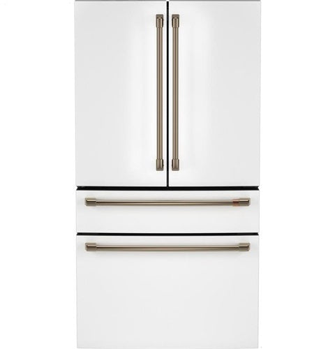 Caf(eback)(TM) ENERGY STAR(R) 28.7 Cu. Ft. Smart 4-Door French-Door Refrigerator With Dual-Dispense AutoFill Pitcher-(CGE29DP4TW2)