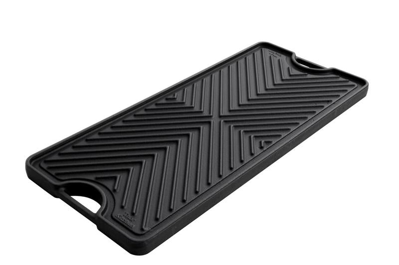 Reversible Cast Iron Griddle and Grill Plate-(THRK:RG1022)