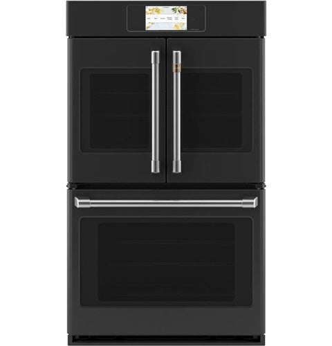 Caf(eback)(TM) Professional Series 30" Smart Built-In Convection French-Door Double Wall Oven-(CTD90FP3ND1)
