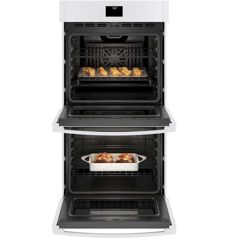 GE(R) 27" Smart Built-In Convection Double Wall Oven-(JKD5000DNWW)