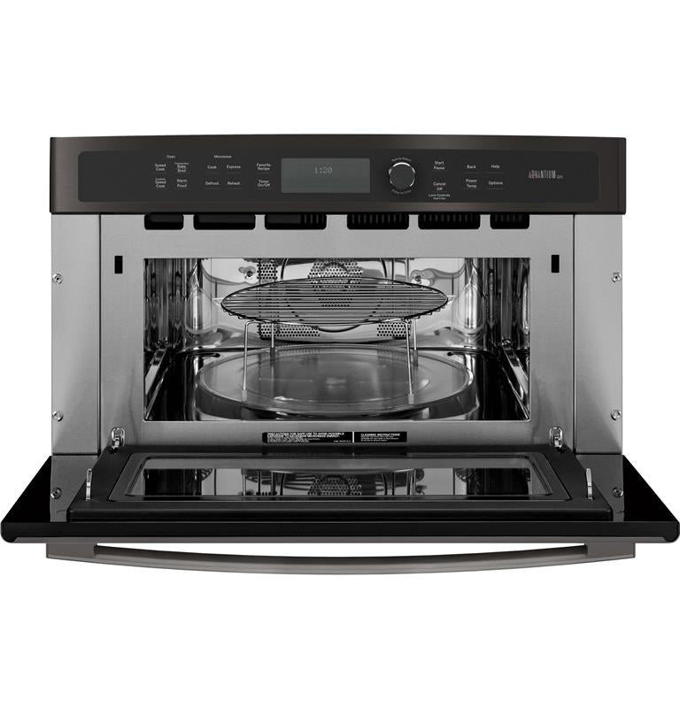 GE Profile(TM) 30 in. Single Wall Oven with Advantium(R) Technology-(PSB9120BLTS)