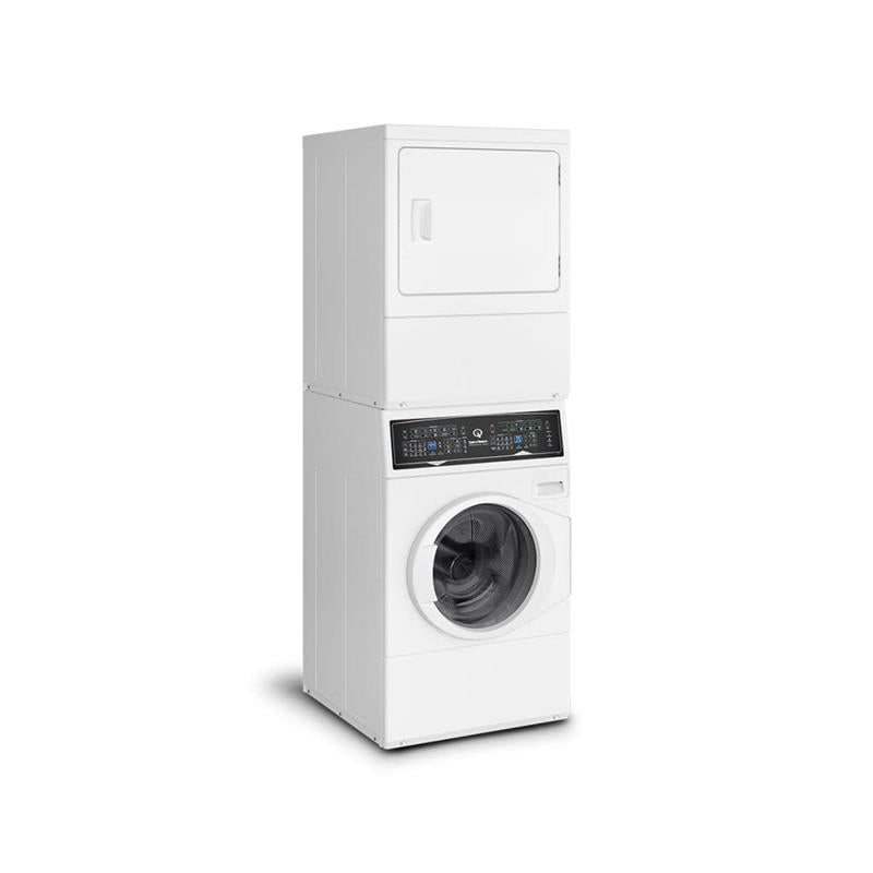 SF7 Stacked White Washer - Electric Dryer with Pet Plus  Sanitize  Fast Cycle Times  5-Year Warranty-(SF7007WE)