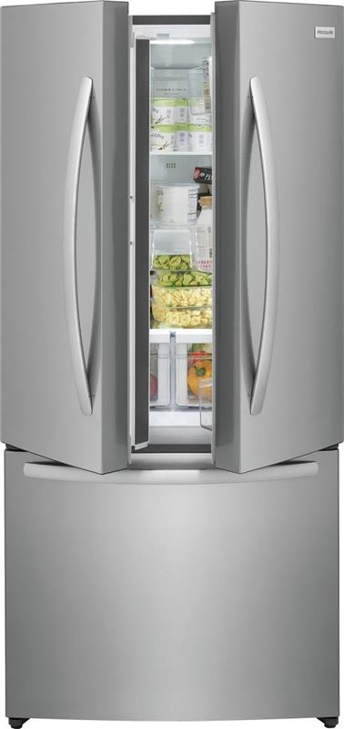 Frigidaire 17.6 Cu. Ft. Counter-Depth French Door Refrigerator-(FRFG1723AV)