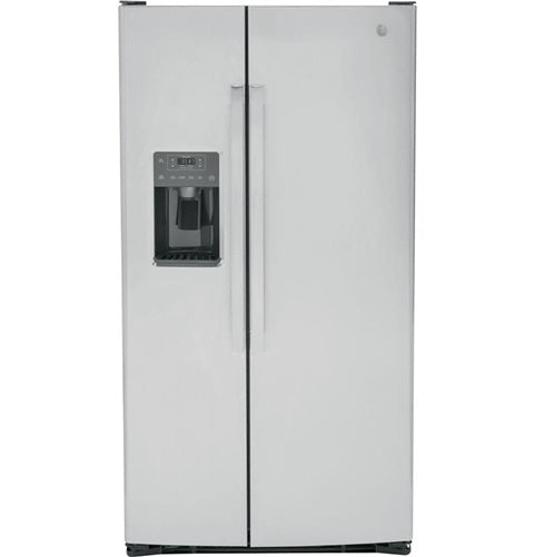 GE(R) 25.3 Cu. Ft. Side-By-Side Refrigerator-(GSS25GYPFS)