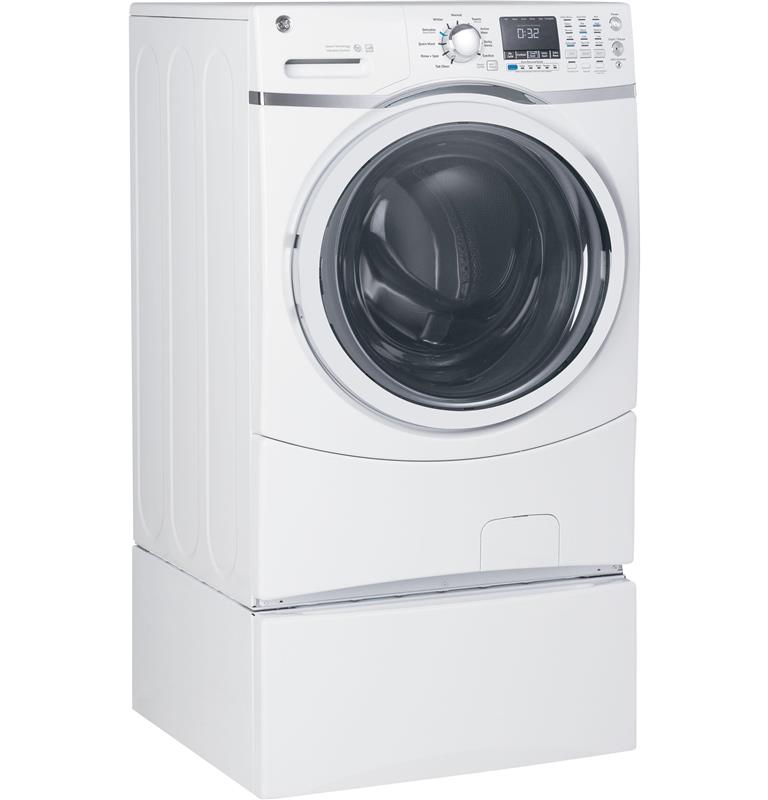 GE(R) 4.5 cu. ft. Capacity Front Load ENERGY STAR(R) Washer with Steam-(GFW450SSMWW)