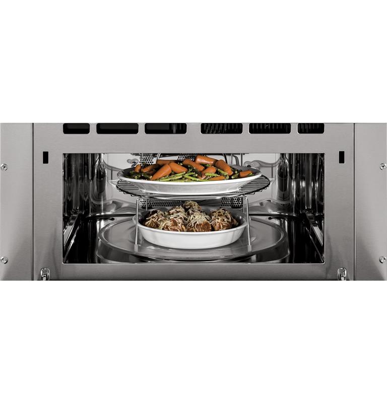 GE Profile(TM) 30 in. Single Wall Oven with Advantium(R) Technology-(PSB9120BLTS)
