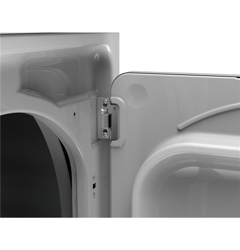GE(R) 6.2 cu. ft. Capacity aluminized alloy drum Electric Dryer-(GTX52EASPWB)
