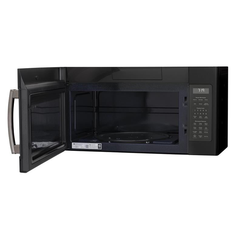 GE(R) 1.9 Cu. Ft. Over-the-Range Sensor Microwave Oven with Recirculating Venting-(JNM7196FLDS)