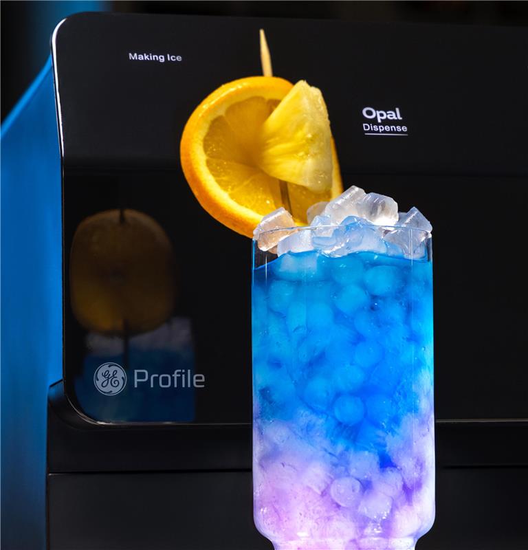 GE Profile(TM) Opal(TM) Nugget Ice Maker Dispenser-(P4INDOS6RBB)