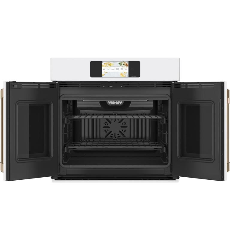 Caf(eback)(TM) Professional Series 30" Smart Built-In Convection French-Door Single Wall Oven-(CTS90FP4NW2)