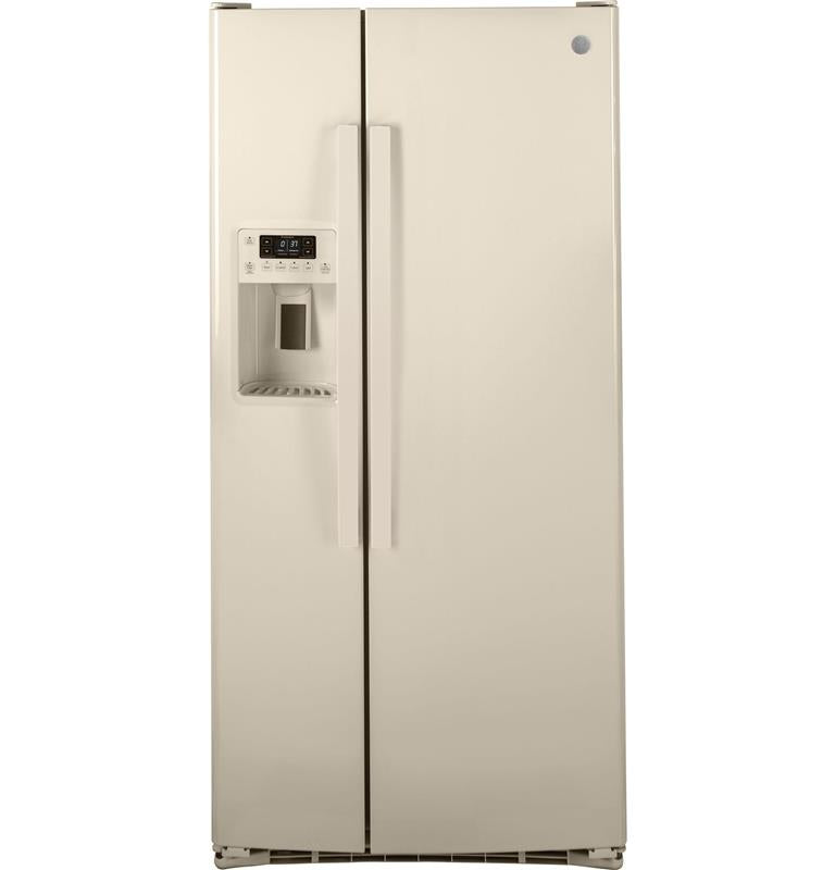 GE(R) ENERGY STAR(R) 23.2 Cu. Ft. Side-By-Side Refrigerator-(GSE23GGKCC)