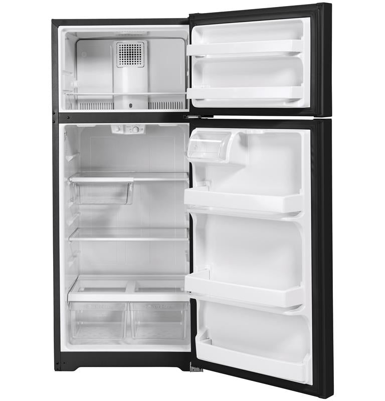 GE(R) 17.5 Cu. Ft. Top-Freezer Refrigerator-(GTS18HGNRBB)