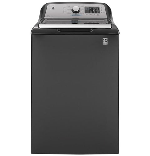 GE(R) 4.6 cu. ft. Capacity Washer with Sanitize w/Oxi and FlexDispense(R)-(GTW725BPNDG)