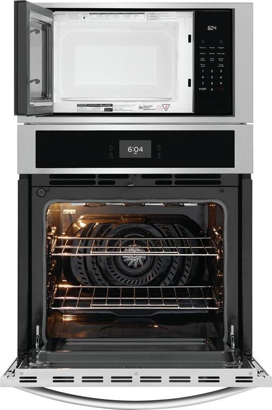 Frigidaire 27" Electric Wall Oven/Microwave Combination-(FCWM2727AS)