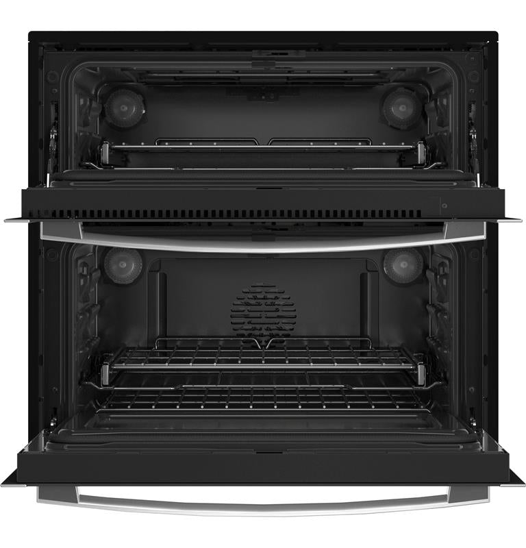 GE Profile(TM) 30" Smart Built-In Twin Flex Convection Wall Oven-(PTS9200SNSS)